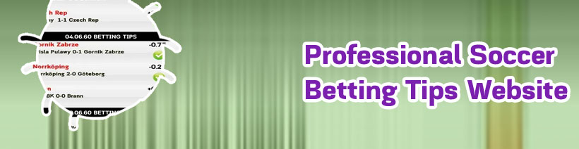 Soccer betting tips