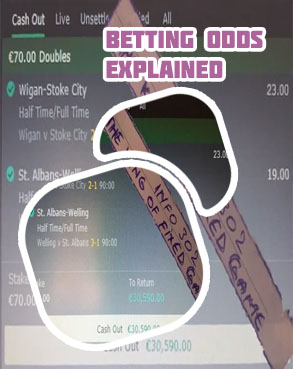 What does odds mean in betting