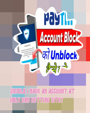 Why baji bet blocked account